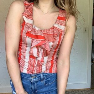 Banana Republic Ruffle Tank Top